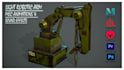create 3d industrial animation, 3d mechanical rigging, 3d robotics video