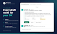 automate ai content in make with human approval