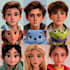 create disney pixar style custom ai art