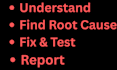 debug and fix bugs in your website or web app