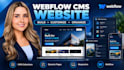 build and customize your webflow cms website and collections