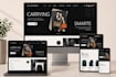 build a responsive website using HTML, CSS, and javascript