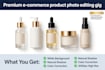 create premium amazon product photo editing with shadow