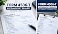 prepare form 4506t for irs tax transcript and income verification