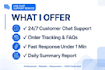 be your shopify live chat support agent