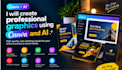 design social media graphics with canva and ai