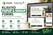 create klaviyo popup forms and signup forms for shopify