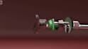 create 3d centrifugal pump mechanical and industrial animation
