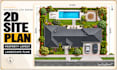 draft 2d residential floor plans, site plans and permit subdivision designs