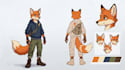 create furry reference sheet, fursona ref sheet, furry art and character design