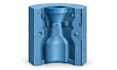 design 3d cad model, ceramic mold, slip casting mold, and stl for production