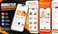 design google play screenshots for ecommerce apps
