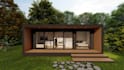 design 2d 3d custom tiny house off grid tiny homes  adu modern cabin