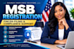 assist with msb registration and fincen filing