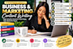 write sales and business content as a ghostwriter