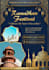 design luxury flyer islamic poster