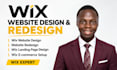 professionally redesign your wix site