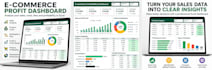 build an excel ecommerce profit dashboard