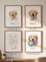 create a personalized digital pet portrait
