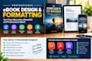 design a professional ebook and PDF layout