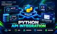 fix python scripts, bugs, integrate apis and troubleshoot python coding errors