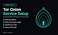 set up your tor onion service, mirror or wordpress site