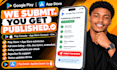 publish app on play store and app store, app publishing, google play console