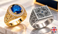 create engagement ring cad with stl  3dm and photorealistic render