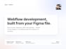 design and develop a responsive webflow website