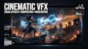 create cinematic vfx visual effects , professional video compositing