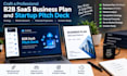 craft a b2b saas business plan and startup pitch deck