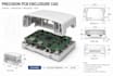 design a medical pcb enclosure and electronics housing