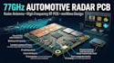 design 77ghz automotive radar antenna and high frequency pcb
