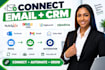 integrate outlook gmail zoho mail and email platform with all your CRM platforms