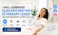 generate qualified med spa iv therapy leads and appointments using meta ads