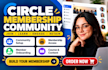 setup your circle membership community and site
