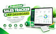 create a sales tracker and KPI dashboard in excel