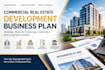 create a commercial real estate development business plan for bank loans