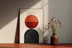 do minimalist boho art and abstract printable wall art