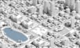 create a 3d terrain map, topographic map, landscape model and elevation map