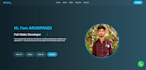 build a modern responsive website using HTML CSS javascript and python