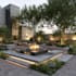 render 2d landscape plan, site plan, and real estate layout