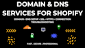 setup your domain and connect it to your shopify