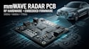 design automotive mmwave radar pcb, rf hardware and embedded firmware