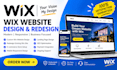 design and develop wix website