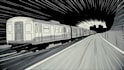 create a cinematic motion comic trailer or book trailer