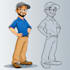 design a fun and distinctive business mascot