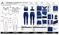 fashion techpack clothing techpack garment illustration technical flats