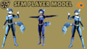 port and rig custom 3d model for sfm and gmod