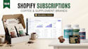 build private label coffee dropshipping brand website